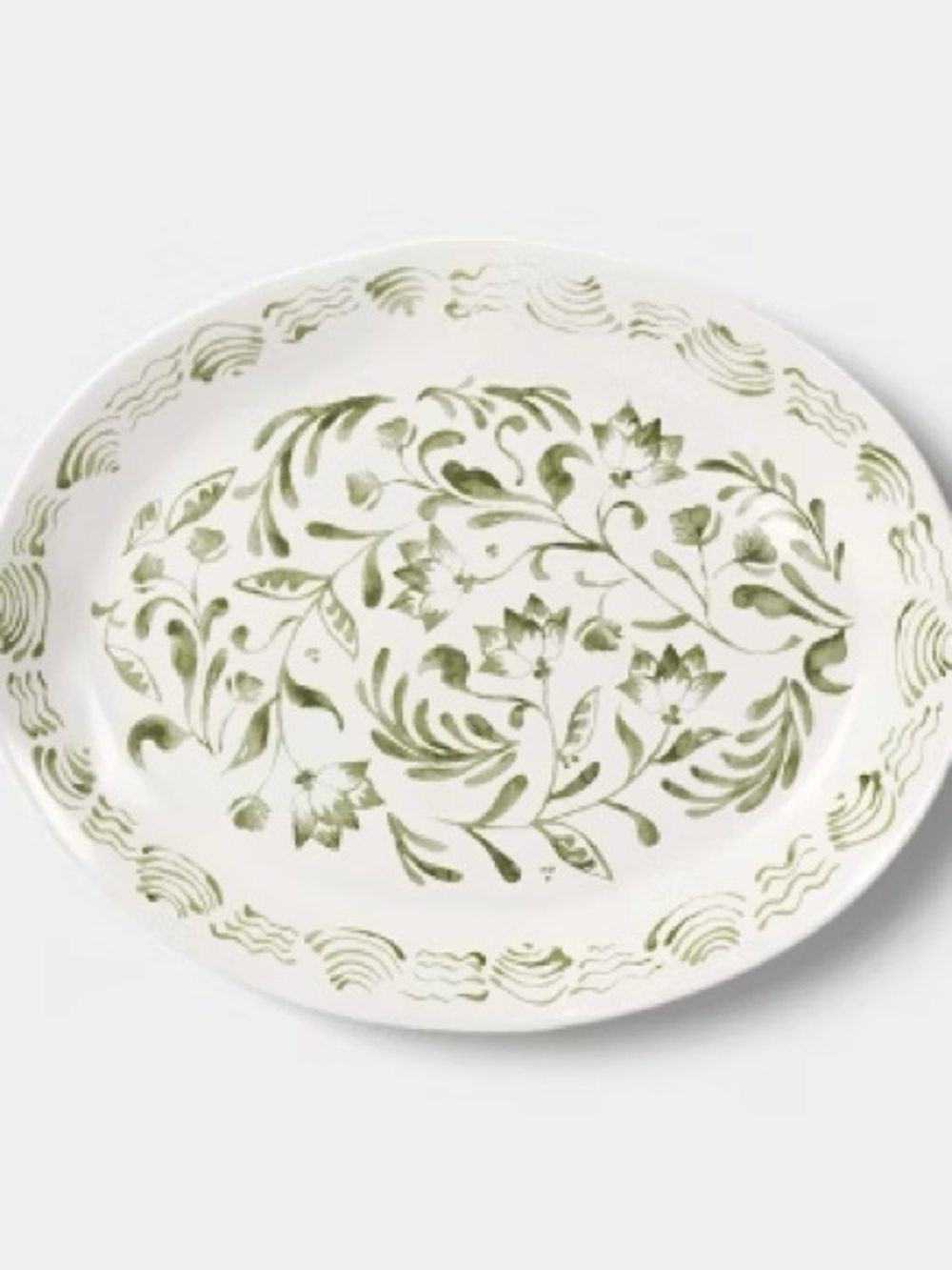 15"x12" Aralia Platter Hand Painted
- Threshold